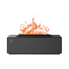 Ароматизатор воздуха Whale Wake Pickup Flame Fireplace Aroma Diffuser (чёрный)