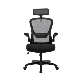 Офисное кресло UE Small H Ergonomic Waist Support (черный, с подушкой)