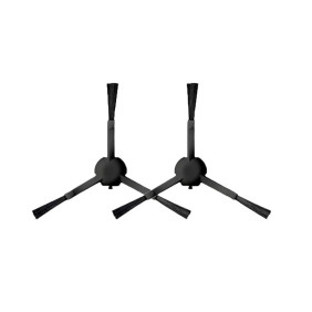 Боковая щётка Xiaomi Robot Vacuum Mop/ Mop 1C /Omni 1S /X10+ /X20 Max /S10+ /S20+ (чёрный, 2шт.)