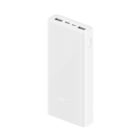 Внешний аккумулятор Xiaomi Power Bank 20000 mAh 22,5W (белый)