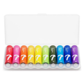 Батарейки Xiaomi Zi7-AAA Rainbow Colors (10 шт.)