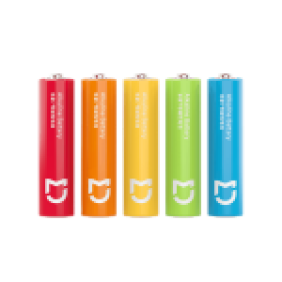 Батарейки Xiaomi Zi7-AAA Rainbow Colors (40 шт.)