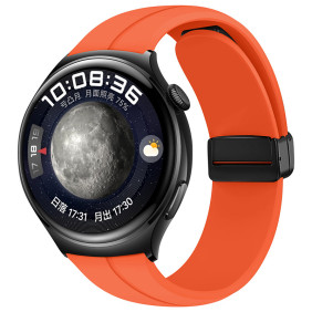 Ремешок Silicone-Magnetic Strap (20мм, 12# Orange)