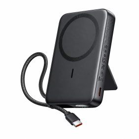 Внешний аккумулятор Mcdodo UniPower Magnetic Power Bank 15W (10000 mAh, чёрный)
