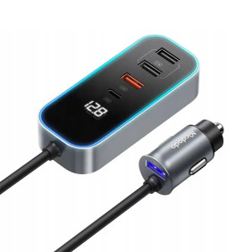 Автомобильная зарядка Mcdodo Digital Display Car Charger 107W 5 Ports