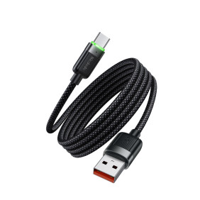 Кабель Mcdodo USB-A / USB-C Magnetic Self-Winding Cable 6A 1,2m (чёрный)